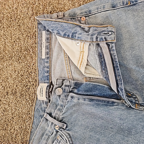 Citizens of Humanity "Marlee" relaxed high rise zip in size 25 - Picture 7 of 8